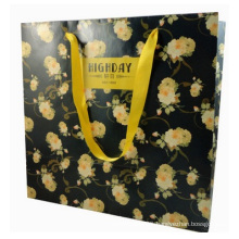 Supply White Kraft Paper Shopping Bag, Gift Bag Customized Logo